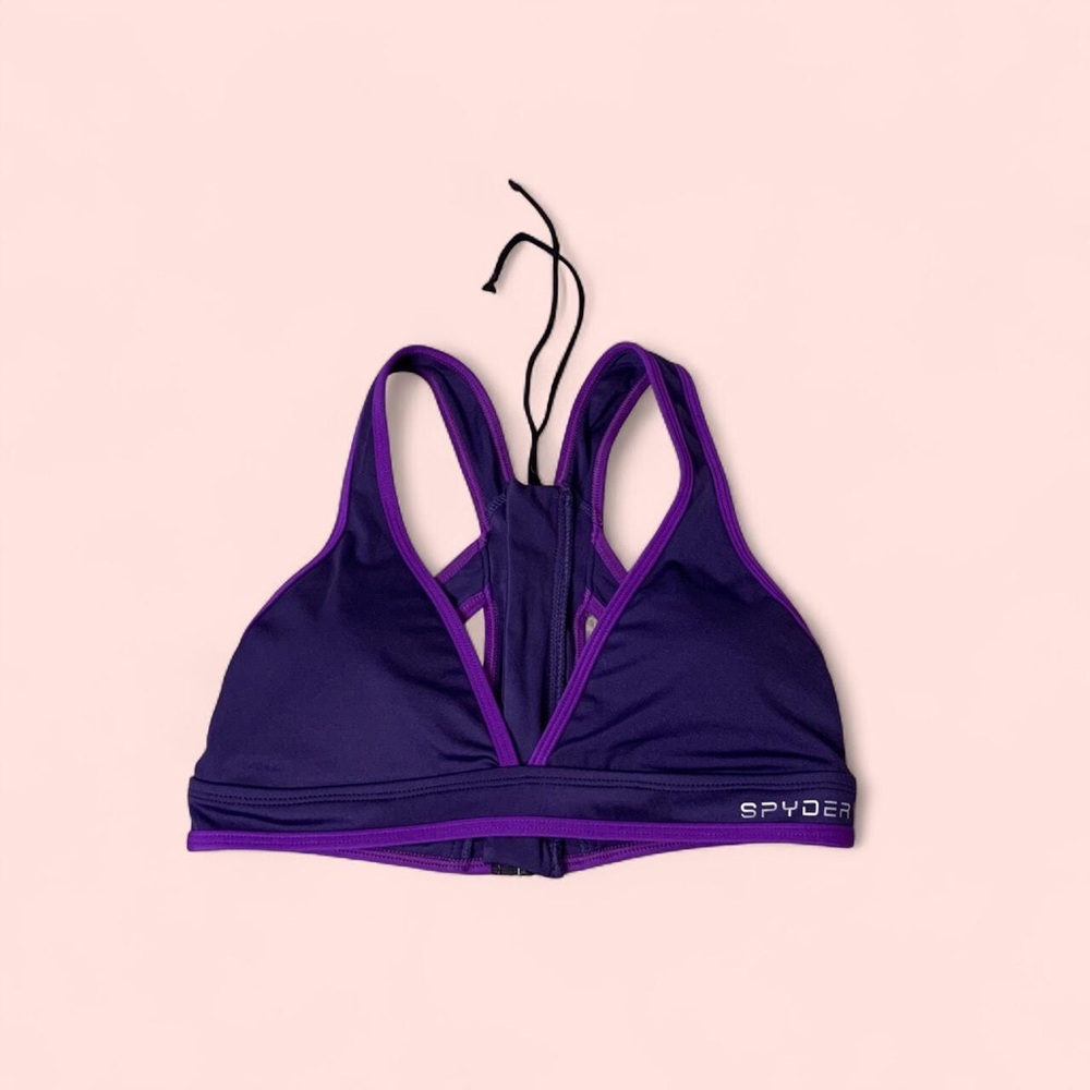 Purple Spyder Sports Bra